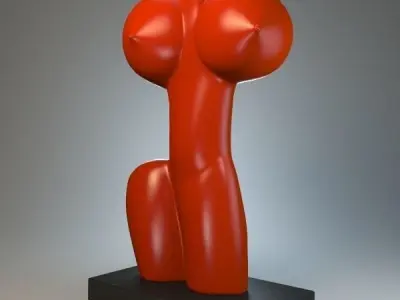 Sculpture Venus XX 3D model