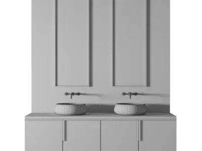 Luxury Bathroom 125 3D model