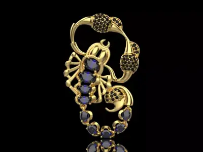 Scorpion Pendant 29075 3D print model