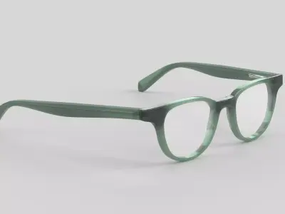 Eleanor Eyewear Glasses Low-poly 3D model