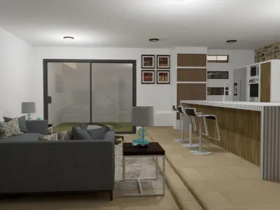 casa comercial 3D model