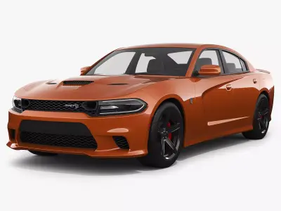 Dodge Charger Hellcat 2019 3D model