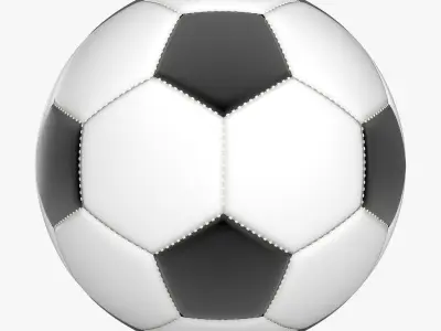 Soccer Ball 3D model 36