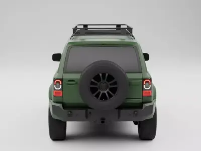 Rugged SUV  3D model