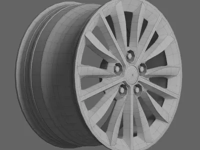 Kia Cadenza-K7-Rim-17-Inch 3D model