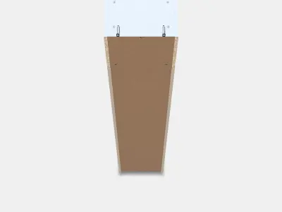 BILLY Bookcase 23 Low-poly 3D model