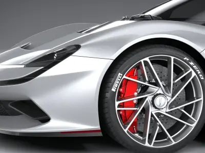 Pininfarina Battista 2020 3D model