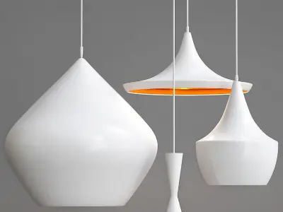 Light Tom Dixon White 3D model