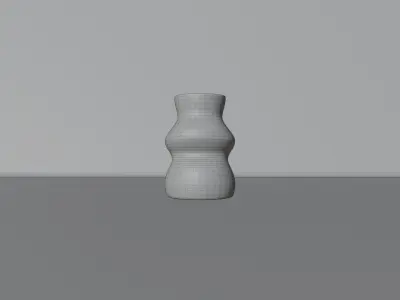 A Ceramic Vase Model 3D model