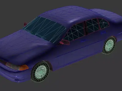 car 1 Free 3D model