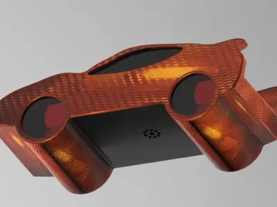 soap box derby car soap box derby soap box car kit soap Low-poly 3D model