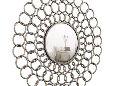 Ring Accent Mirror DRBC2626 3D model