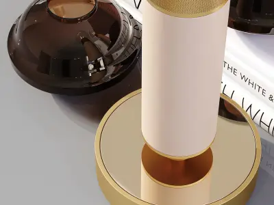 Decorative Set 233 Low-poly 3D model