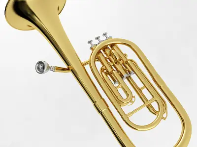 Alto Horn 3D model