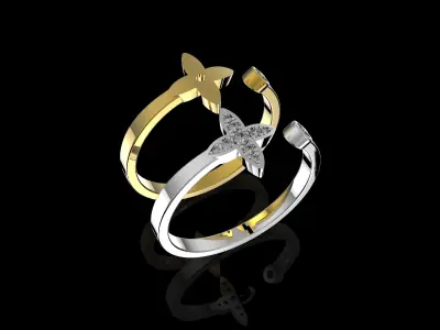 M RINGS N80 3D print model