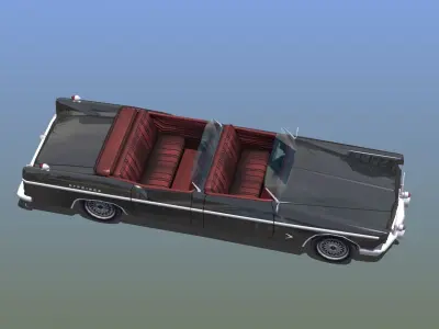 Open Topped Limo 3D model