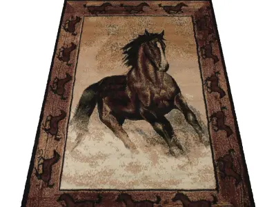Rug Set 996 3D model