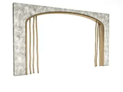 bohemian gate 04 model Low-poly 3D model