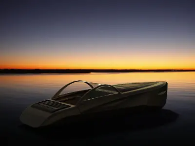 Speedboat Concept 3D model