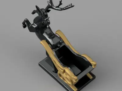 luxury - planter - vase - urn - candy dish - candle holder 3D print model