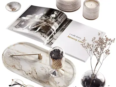 Decor set 39 3D model