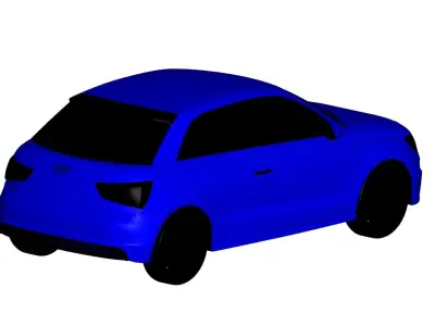 Audi A1  3D model