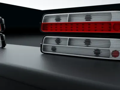 PS13 D-MAX  Taillights  Low-poly 3D model