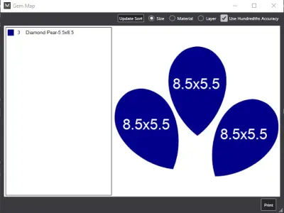 Pendant Girl with balloons 3D print model