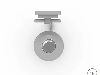 Modern led - Wall lamp 3D Model Low-poly 3D model
