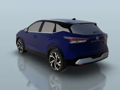 Nissan Qashqai 2022 3D print model