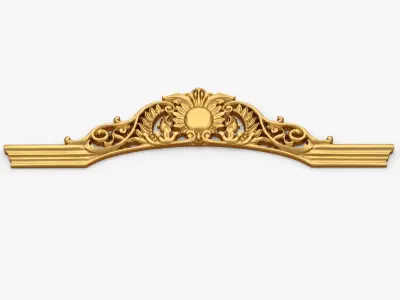 Classic decor ornament 291 3D model