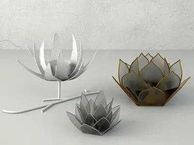 Tealight Holders by ZARA HOME 3D model
