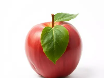 Glossy Red Apple model pack Low-poly 3D model