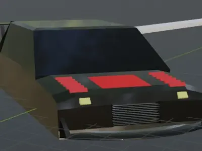 Nissan 180sx 3D model