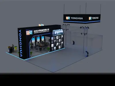 Exhibition - Area - 13X15-3DMAX2009-03 3D model