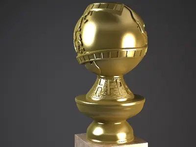 Golen Globe Award 3D model