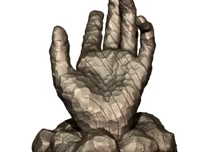 Hand Sculpture-CG 3D print model