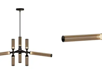 Pipa Pendant 3D model