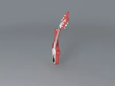 1975 Rickenbacker 480 model guitar Free 3D model