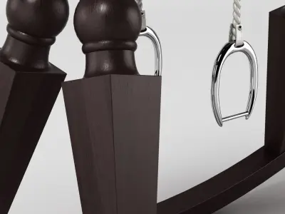 Moooi Arion Rocking Horse 3D model