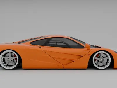 McLaren F1 3D model
