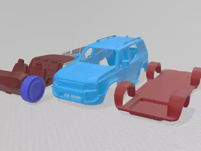 Toyota Land Cruiser 250 First Edition 2024 - Printable Model 3D print model