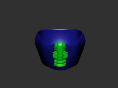 helmet high poly sculpt 3d printable 3D model 3D model order