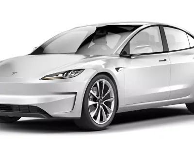Tesla Model 3 Performance Long Range 2024 3D model