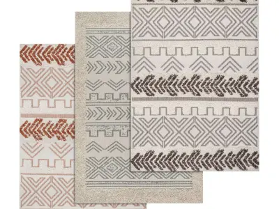 Rug Set 562 3D model