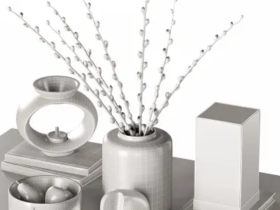 decorative set38 3D model