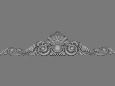 decor ornate crown 3D model