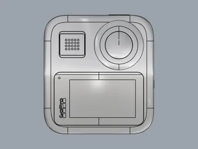 GoPro Max 3D Model 3D model