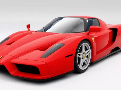 Ferrari Enzo 2002 Low-poly 3D model buy