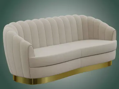 Brabbu Pearl Sofa 3D model